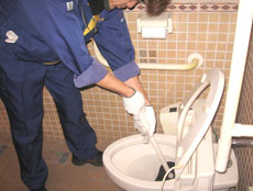 トイレつまり除去
