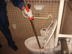 トイレつまり除去